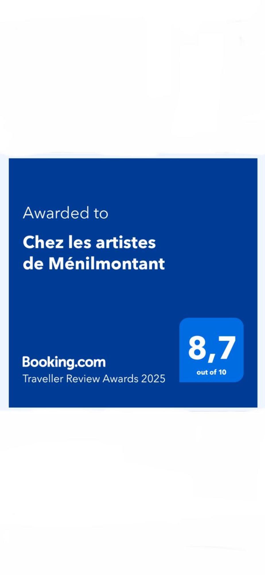 Chez Les Artistes De Menilmontant Apartment Paris Luaran gambar